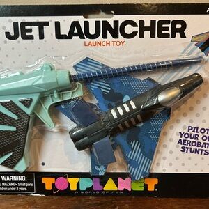 Jet Launcher Toy - Black and Blue